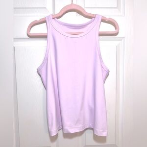(Lululemon) Meadowsweet Pink Align Waist-Length Racerback Tank Top, Size 12